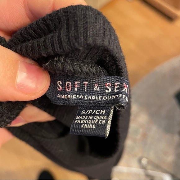 American Eagle Soft and Sexy black dress small - Picture 5 of 8